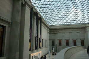 Norman Foster's entrance hall, British Museum